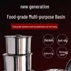 ZHMA Commercial Stainless Steel Seasoning Jar with Lid
