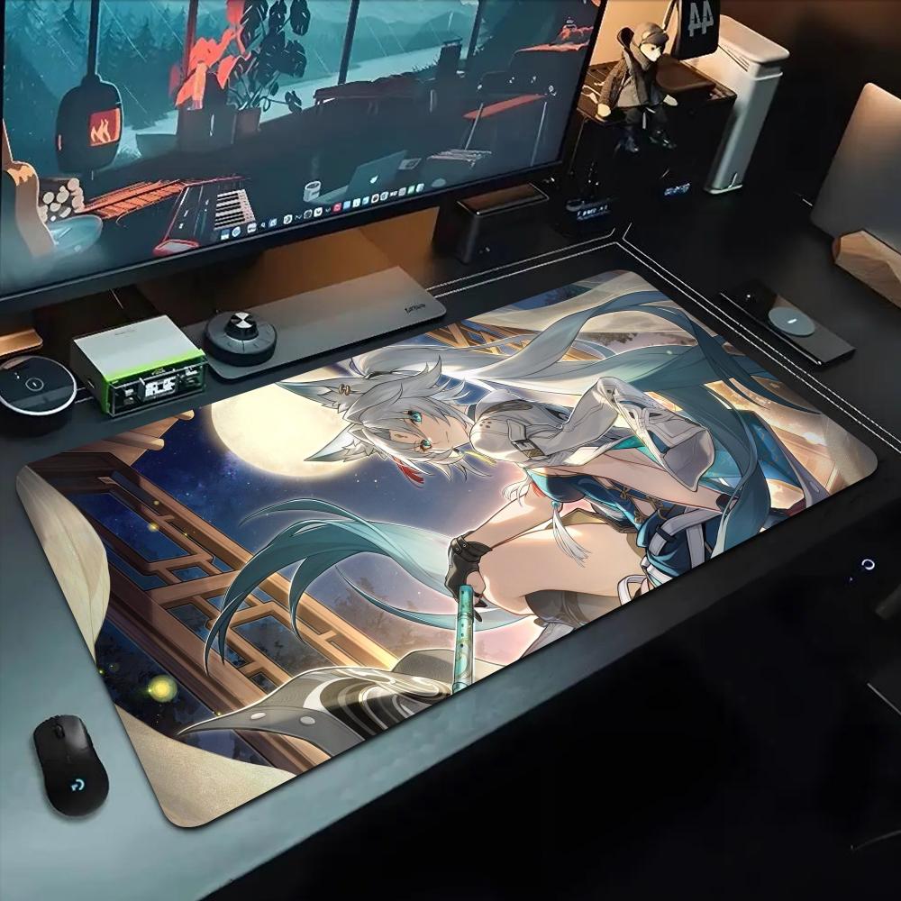 Feixiao Mouse Pad 500X1000 Mm Large Gaming Mousepad Gamer XL Rubber Otaku Keyboard Pad Laptop Desk Mat