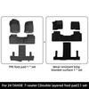 Compatible Floor and Trunk Mats for 2024 Chevrolet Tahoe - TPE Material.