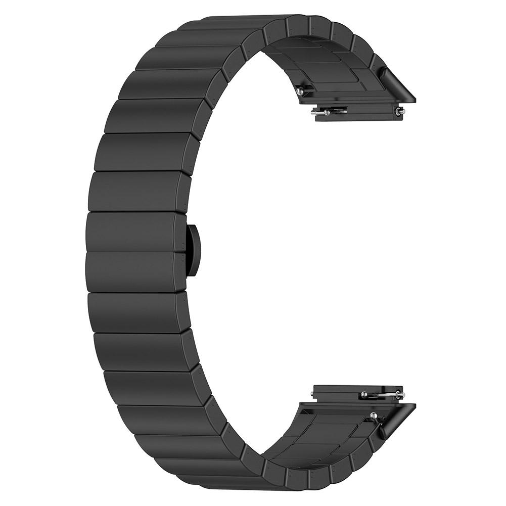 17.6cm Luxury Wrist Watch Strap Fashion Stainless Steel Metal Smart Watch Band Compatible For Huawei Band 7