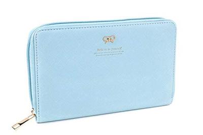 Sparbuch Sparbuchkarte Skimming Magnetisch Reisepass Sparbuch Einzahlung Wasserband Himmelblau [Jewel Beauty's Select] Hülle, Halter, Etui, Prävention,