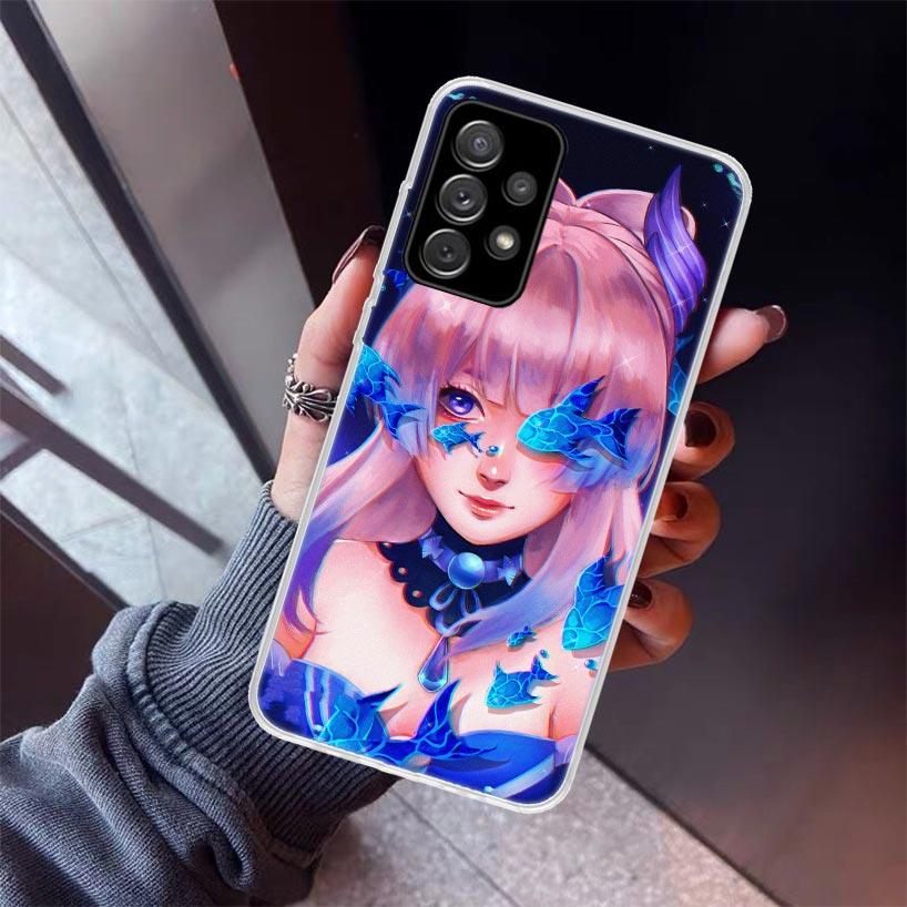 Genshin Impact Sangonomiya Kokomi Phone Case For Samsung Galaxy A17 A57 A37 A16 A26 A36 A56 A15 A25 A35 A55 A14 A13 A54 A53 A34