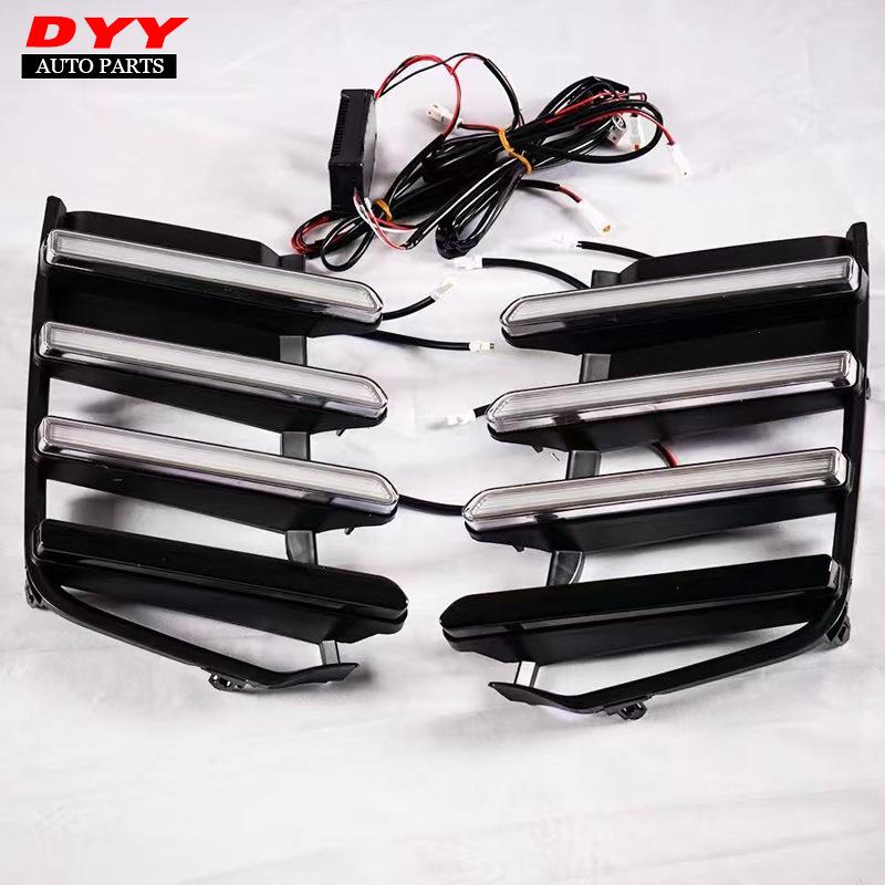Land Cruiser LC300 Grille & Fog Light Covers for 2022-23 Daytime Running Lights