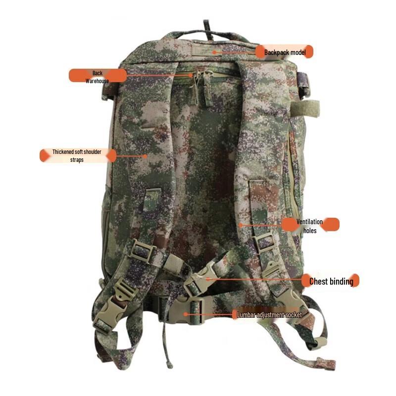 Waterproof Camouflage Tactical Assault Backpack