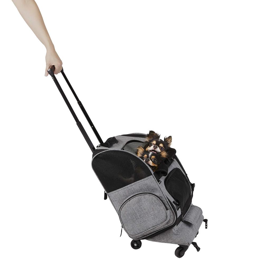 AirBuggy for Pet AIRBUGGY FITT EATH SAND AD9302 Fit Earth Sand Rolling Carrier, Foldable