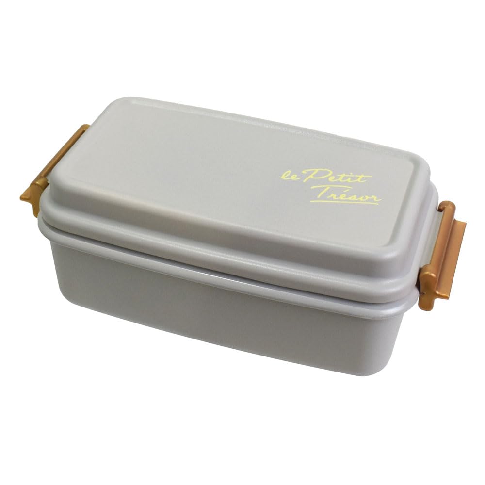 

Sabu Tresor Tight Lunch Upper tier Lower tier 415937 2-Way Box, 2-Tier, Gray. Capacity 300ml, 370ml. серый
