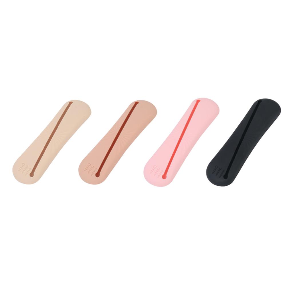 Portable Travel Makeup Brush Bag Silicone Cosmetic Brushes Holder Gift for Women and Girls