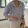 Camisa de Mujer Verano Moda Protección Solar Manga Larga Casual
