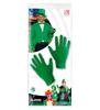 Elegant Green Short Elf Gloves