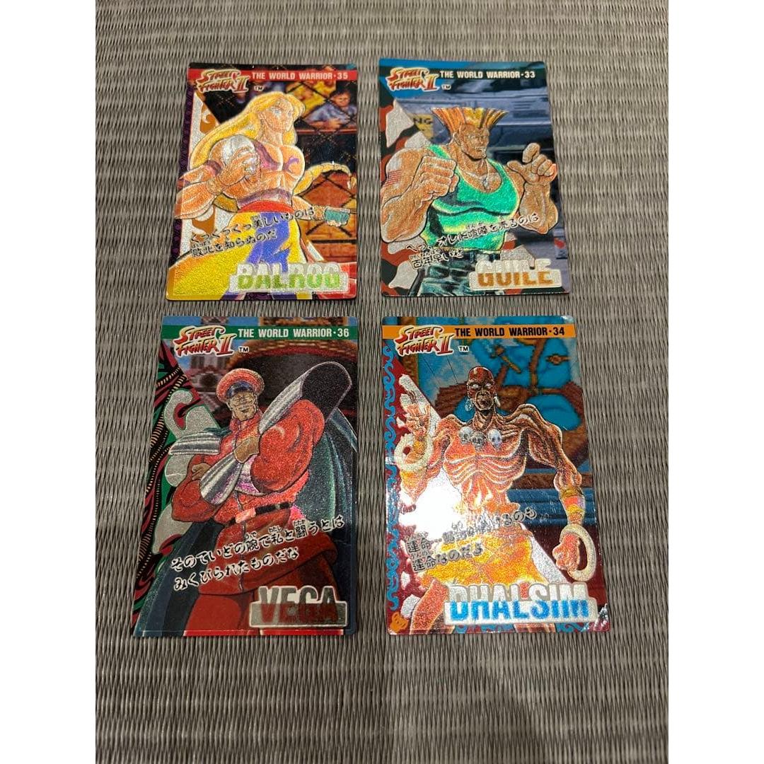 Used Street Fighter 4 Kira Cards LOTTE