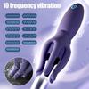 Powerful Vibrator Octopus Vibrating Penis Massager Glans Stimulator Delayed Training Reusable Vibrator