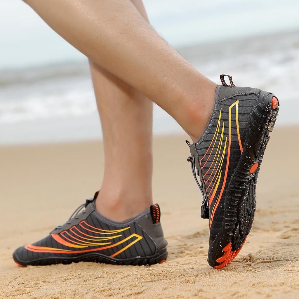 2025 New Outdoor Five-Finger Creek Shoes – Non-Slip, Breathable, Quick-Drying for Beach, Wading, and Yoga. Perfect for Couples.