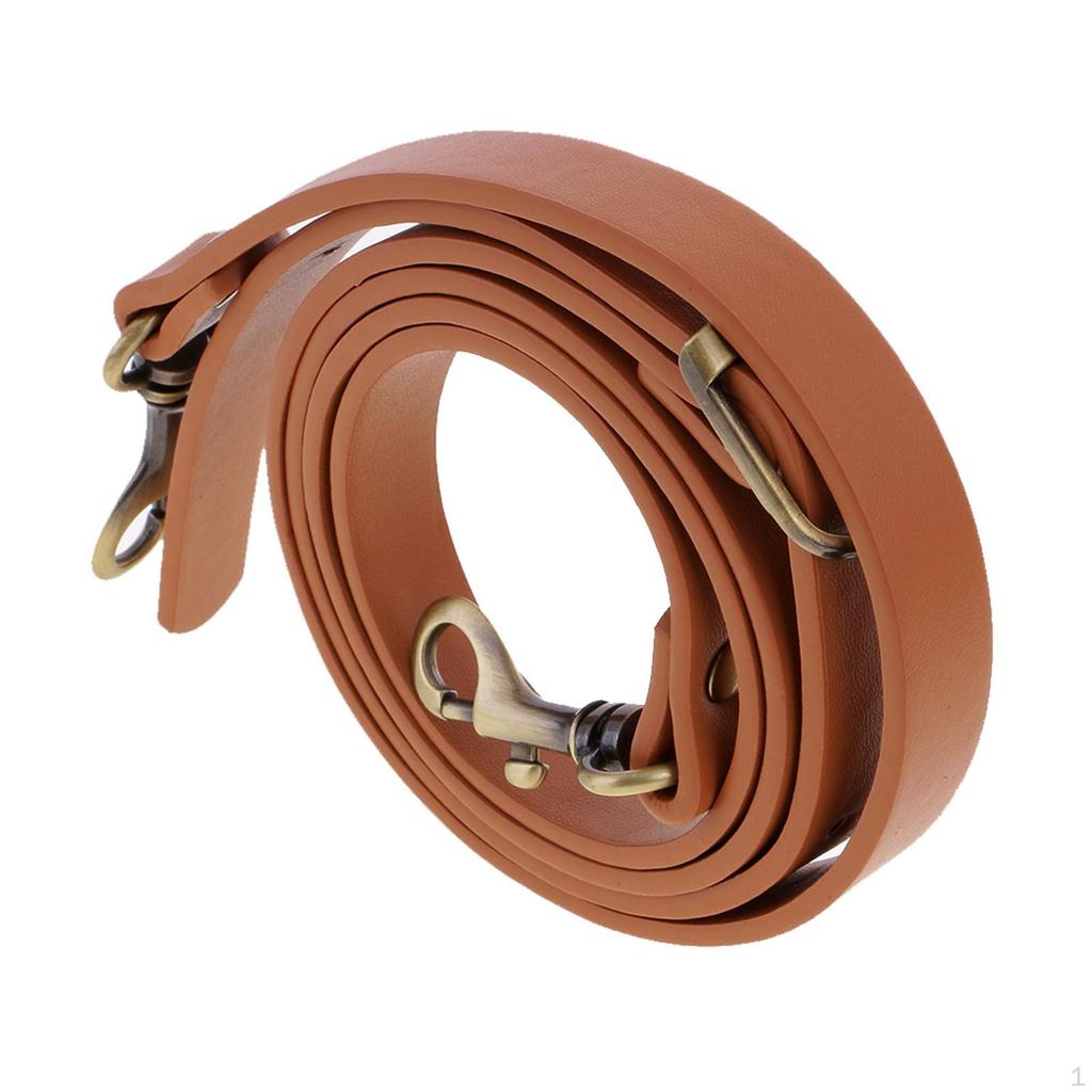 Adjustable PU Leather Crossbody Bag Handle Shoulder Strap 135cm
