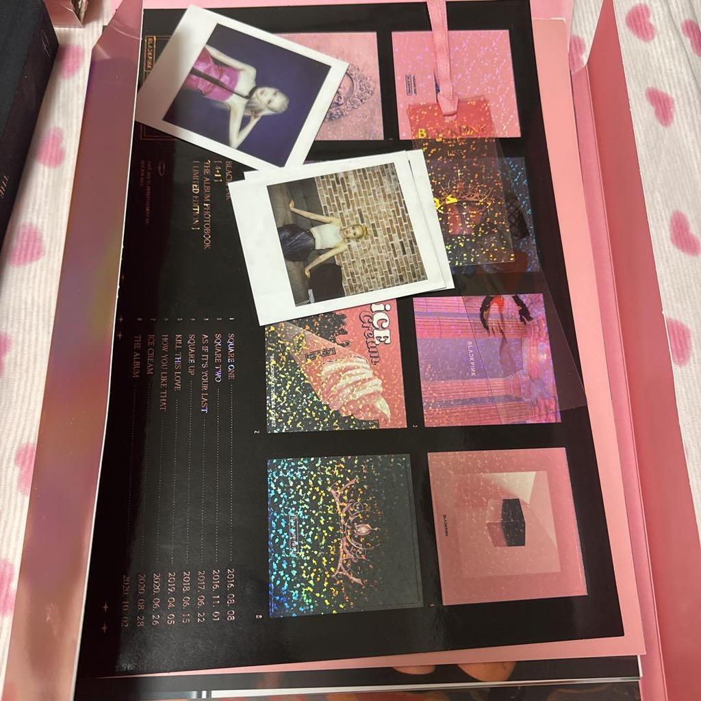 [USED] blackpink limited five-week photo book
