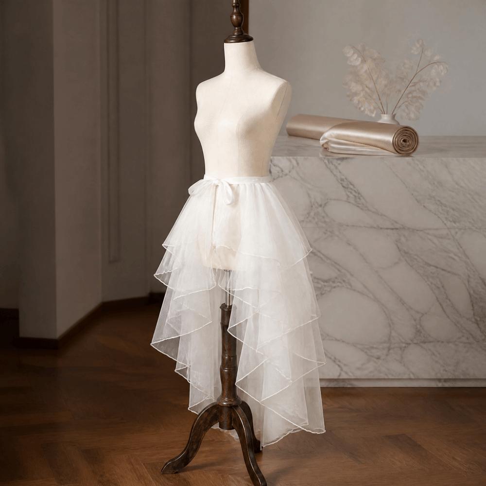 Front Short Back Long Three-tiered Crinoline Lightweight Y2k Lolita Underskirt Party