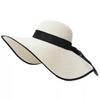 Beach summer big edge versatile brim sun protection big summer straw hat Korean version seaside sun travel cool hat children's shade