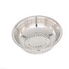[JN] Rice Sieve Strainer Stainless Steel Colander Kitchen Helper Big Drainer Basin For Washing Vegetables Fruits Pasta Draining
