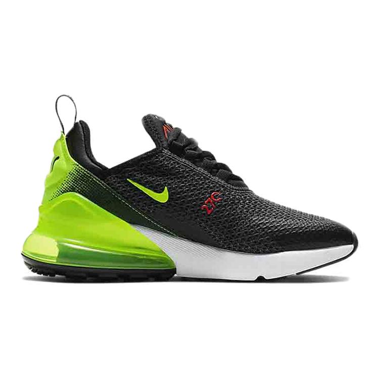 New Nike Air Max 270 GS Black Green AV5141-001