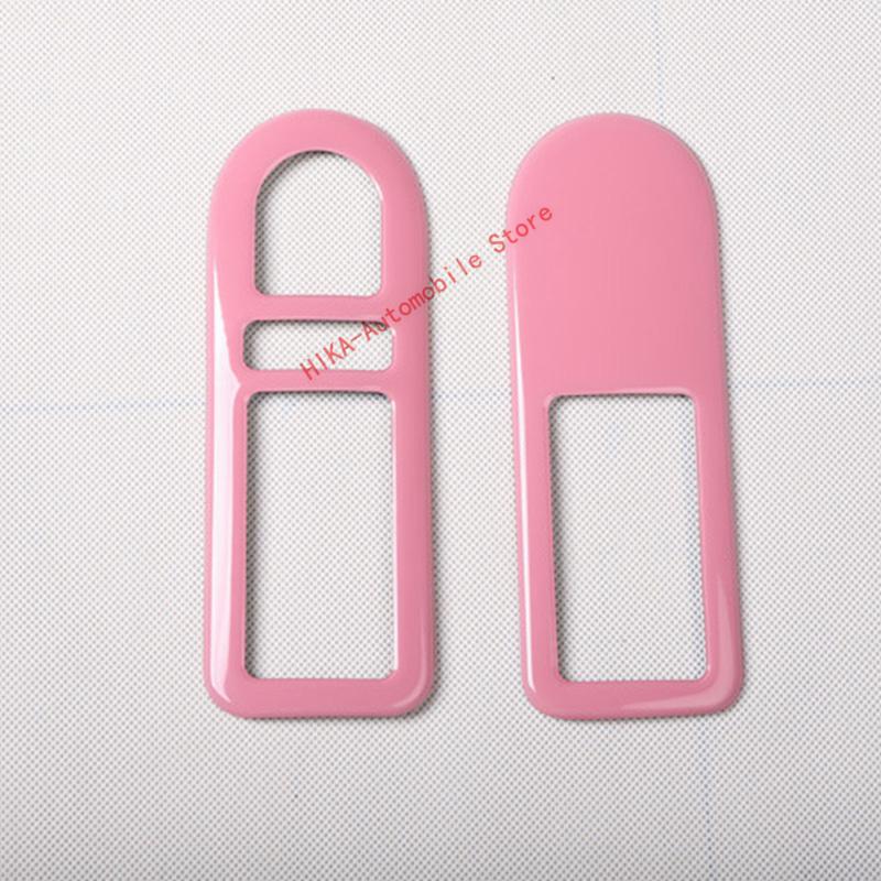 For volkswagen VW beetle 2003-2010 black carbon fiber Interior handle bowl protector switch ide trim cover 2005 2009 2006