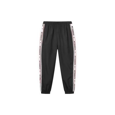 X Zhou Xiangyu Voľný strih Tkané Jogger nohavice Dámske Spodky Čierne 96018502-1