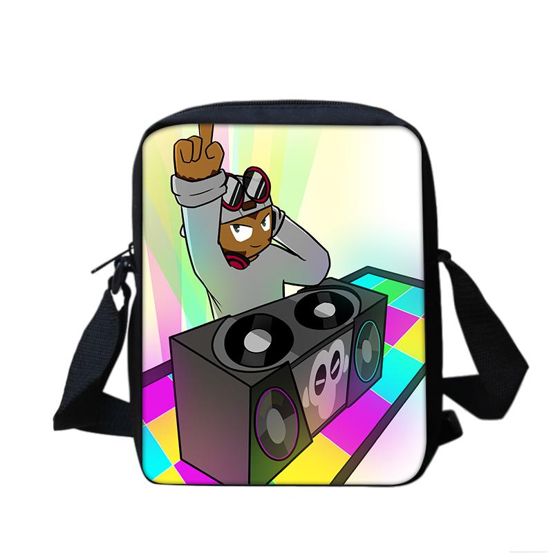 Bloons TD 6 shoulder bag, large capacity, compact, new trend, game printing, kindergarten, elementary school, boys and girls