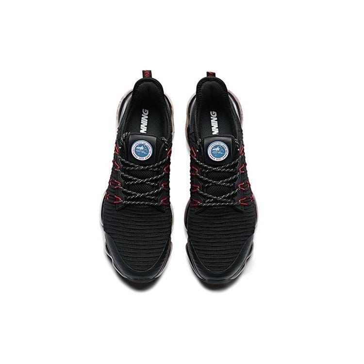 Anta NASA X  Seeed Series Zero Boundary Low-Top Running Shoes Men Sneakers Black Red 91835500-5
