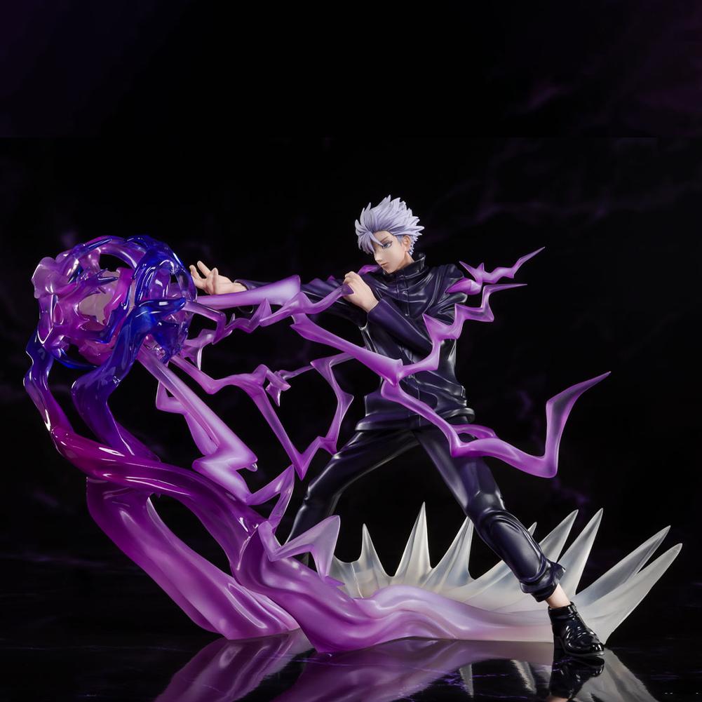 JJK Anime Figure Gojo Satoru Combat Style Action Figure Satoru Gojo Figurine Collection Adult Model Toy Ornament Doll Gifts