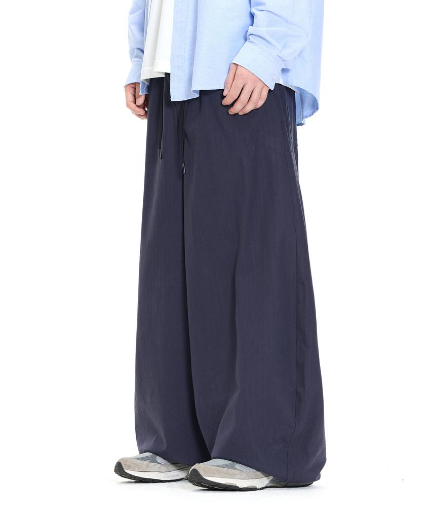Gicheol V And V Balloon Pants (Blue Gray)