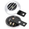 Universal Motorcycle Electric Loud Horn Siren 12V 110DB Waterproof Round Horn Speaker