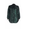 Stylish European & American Sequin Shirt Dress