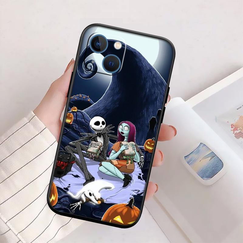 Nightmare Before Christmas Fodral för Motorola Edge 60 60s 70 G86 G56 G54 E14 G04S G45 G54 G64 S30 S50 X30 X40 X50 Pro Power