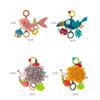 Baby Bed Hanging Rattle Drawstring Baby Toys Baby Rattle Stroller Toy Bebe Educational Toys Hand Grip Animal Music Sounding Toy