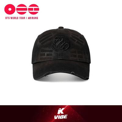 Official BTS WORLD TOUR 'ARIRANG' Ball Cap - Classic Black (Limited Tour Edition)