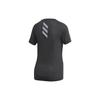 Adidas Adi Runner Tee Running Sportswear Women Tops Black FM7641