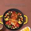 Double Handle Enamel Cast Iron Stew Pot