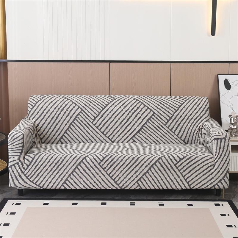 New Style Geometric Printed Sofa Covers For Living Room,Couch Cover ,Home Decoration,Sofa Protector For Kids And Pets,Easy Wash