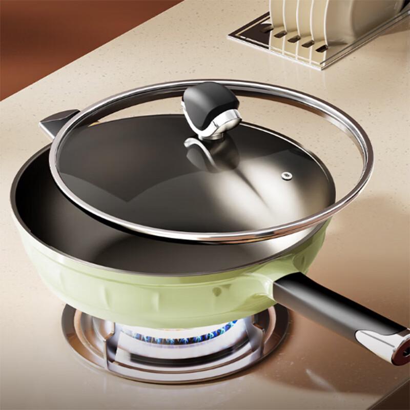 Mayballer MBL-ZX8202 Titanium Non-stick Wok