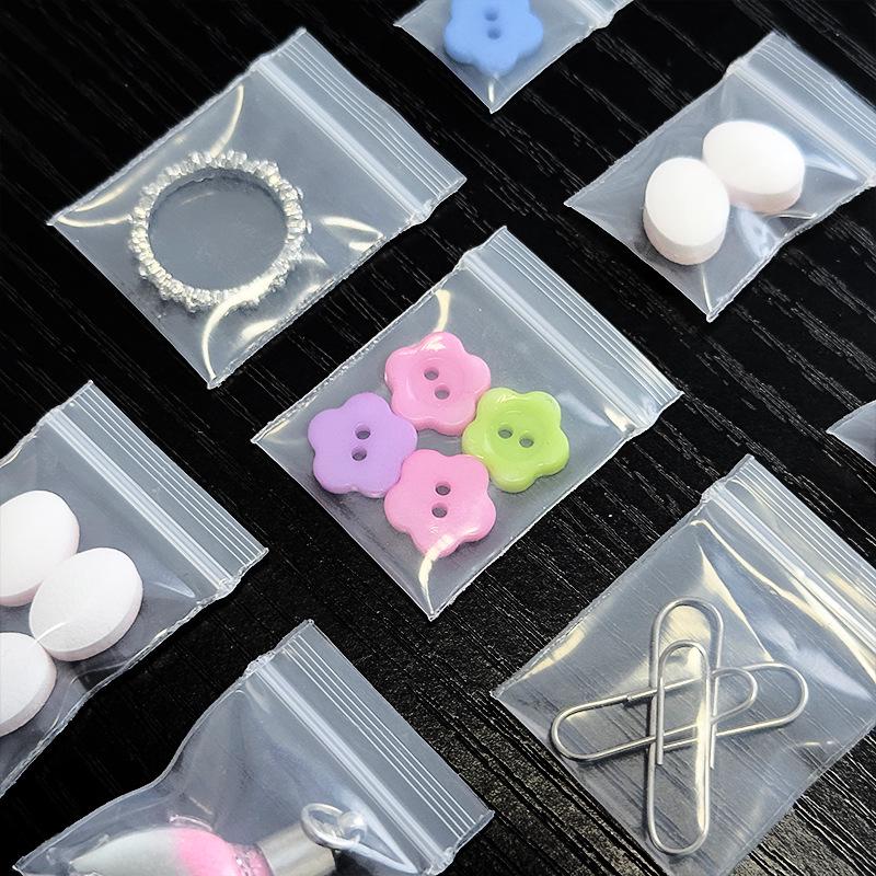 Mini Transparent Ziplock Bag for Jewelry, Gifts, and Accessories