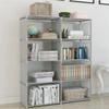 Simple Bookshelf Floor Standing Multi-Layer Book Organizer Easy Assembly Portable Bookcases Household Simple Book Display Rack