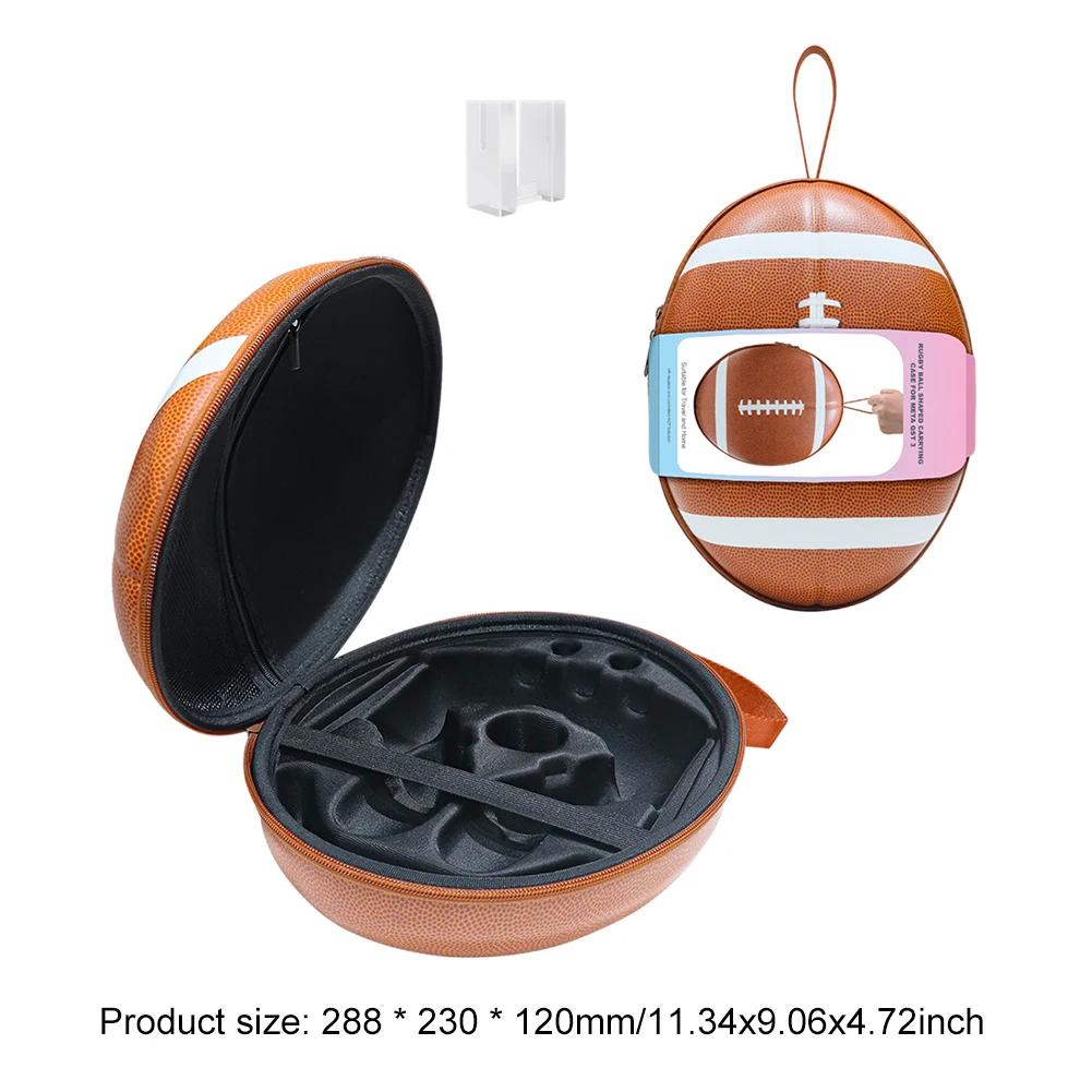 For Meta Quest 3 EVA Storage Bag Portable Box Travel Protective Carrying Case With Shoulder Strap for Meta Quest3 VR Accessories