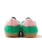JP8342 Adidas Originals Gazelle Indoor Green Glow Pink Gum (Men's)