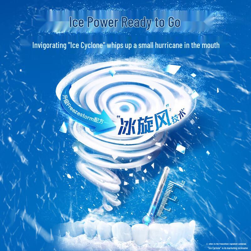 Colgate Icy Mint Toothpaste 3x180g & 6 Toothbrushes Set