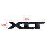 1Pc 3D Metal Chrome Red Black Logo XLT Emblem Car Badge Rear Trunk Decal For RANGER XLT Stikcer Accessories