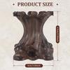 Crystal Ball Wood Rack Retro Display Stand Base  For Crystal Ball Collection Sphere Globe Stone Crystal Ball Holder Home Decor