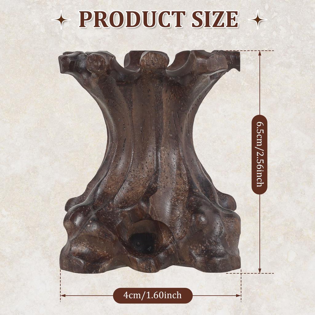 Crystal Ball Wood Rack Retro Display Stand Base  For Crystal Ball Collection Sphere Globe Stone Crystal Ball Holder Home Decor
