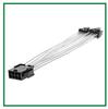 5 Pcs 20cm PCIe 8 Pin Female to Dual 6+2 Pin Male GPU Power Cable Splitter Cord