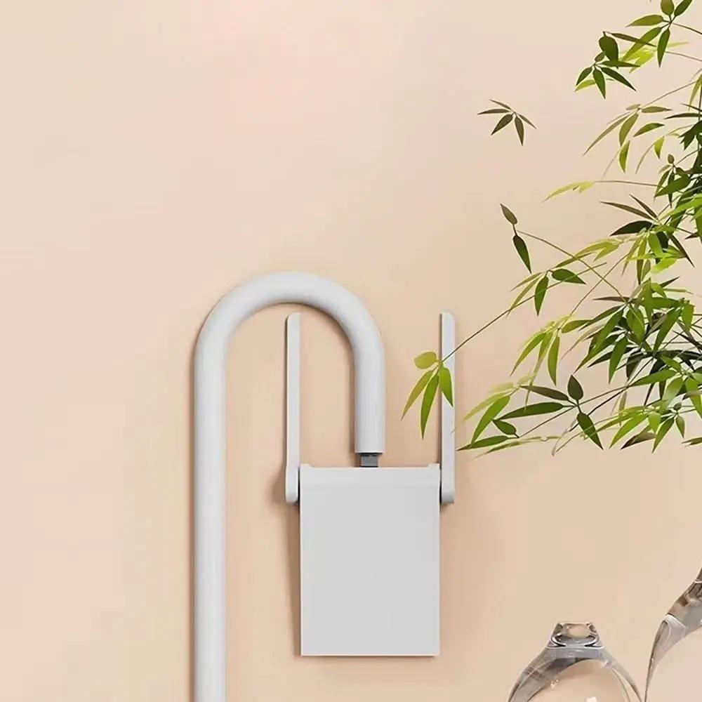 1PC 2M Arc Anti-extrusion Floor Cord Cover Self-Adhesive Power Extension Wiring Duct Cable Protector Home Outdoor Wire Organizer