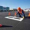 Parking Lot Line Stencil Reusable Foldable Pavement Long-Lasting