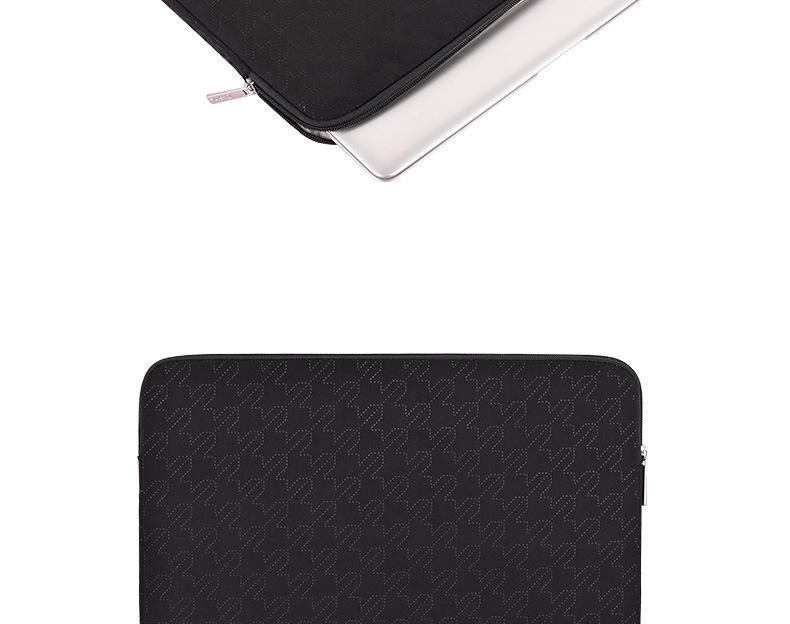 17-inch Faux Leather Laptop Sleeve and Computer Bag