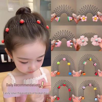 Sommer Cartoon Babyhaarkamm für Mädchen - Sanft, Sicher, Nicht-Schädigendes Haarpflege-Accessoire
